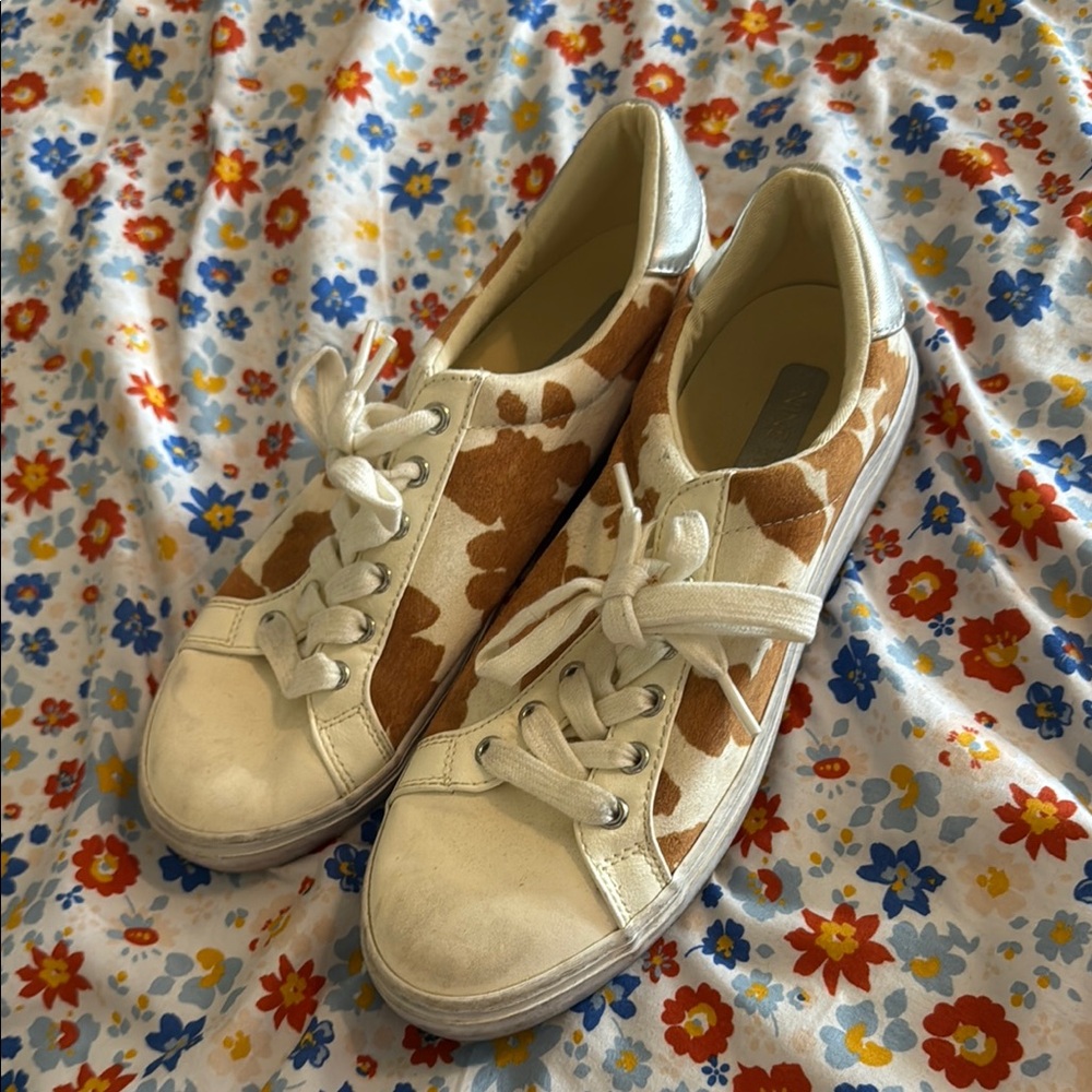 Nine West Brown and White Women's Sneakers